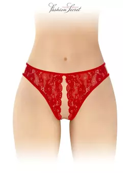 String rouge ouvert Victoria - Fashion Secret
