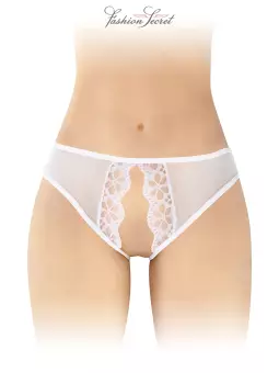 Culotte blanche ouverte Ambre - Fashion Secret