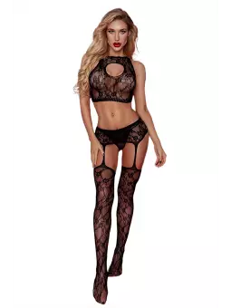 Top brassière et collant ouvert - Paris Hollywood