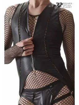 Body ouvert à zip - Regnes