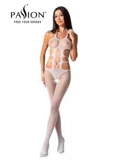 Combinaison résille BS084 - Blanc