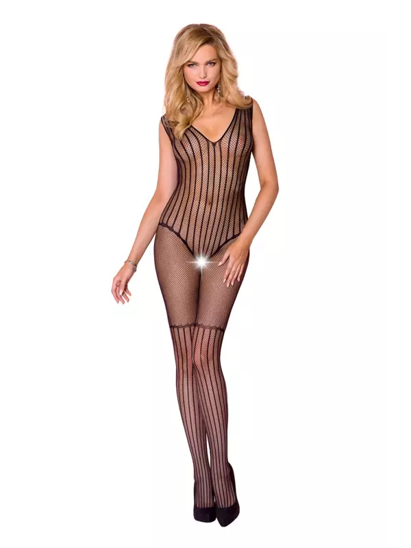 Combinaison résille CA006 - Noir