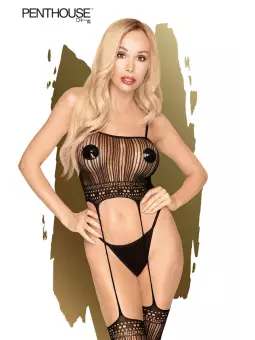 Combinaison porte-jarretelles Sex dealer - Penthouse