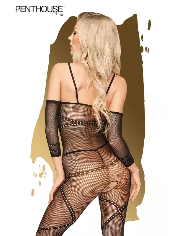 Combinaison Under Arrest noire - Penthouse
