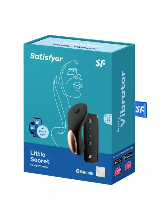 Stimulateur Little Secret noir - Satisfyer