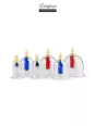 Coffret 6 ventouses Cupping Set - EasyToys Fetish Collection Coffret 6 ventouses Cupping Set - EasyToys Fetish Collection