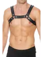 Harnais Buckle Bulldog noir - Ouch!