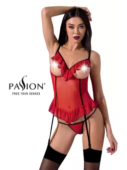 Guêpière seins nus Cherry - Passion