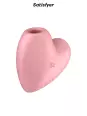 Double stimulateur Cutie Heart rose - Satisfyer