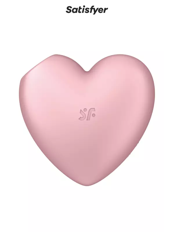 Double stimulateur Cutie Heart rose - Satisfyer