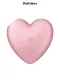 Double stimulateur Cutie Heart rose - Satisfyer
