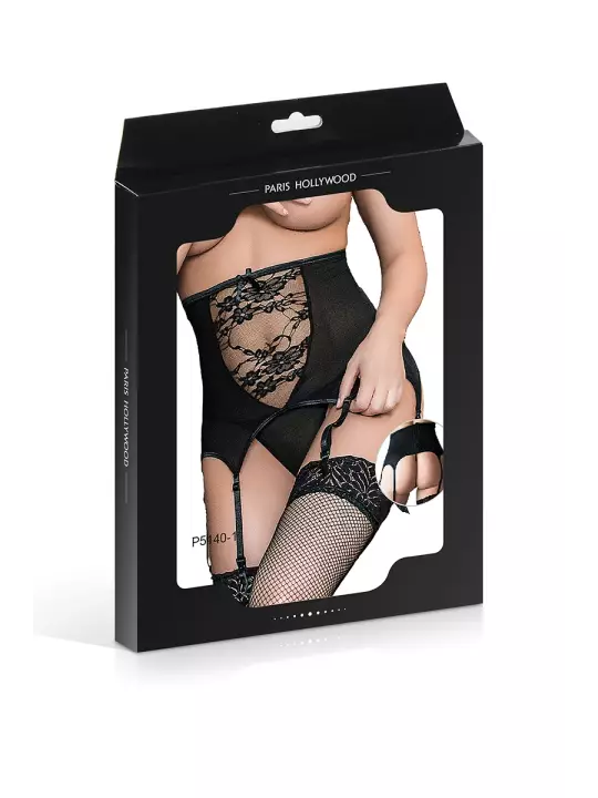Serre-taille jarretelles avec string Serre-taille jarretelles avec string