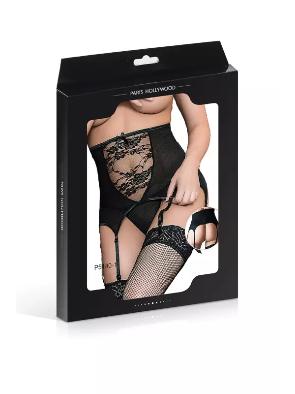 Serre-taille jarretelles avec string