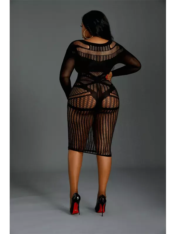 Robe résille N°03 Queen Size - Moonlight