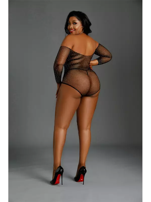 Body résille N°09 Queen Size - Moonlight