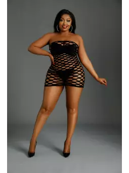 Mini Robe résille N°10 Queen Size - Moonlight