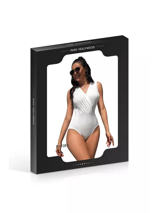 Body moulant blanc - Paris Hollywood