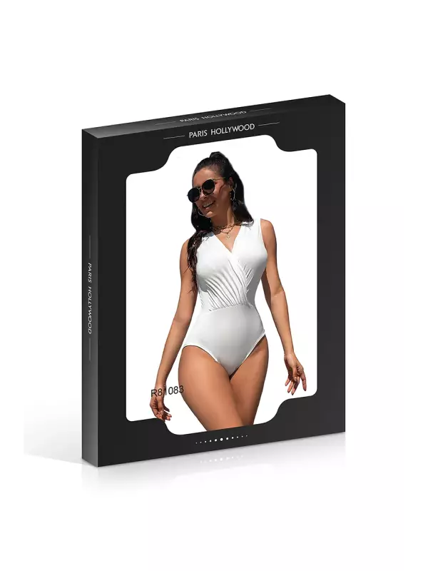 Body moulant blanc - Paris Hollywood