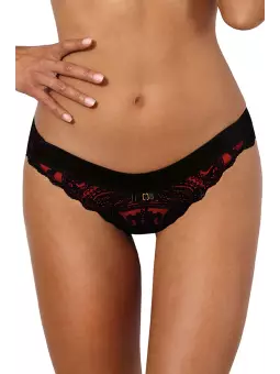 String rouge et noir  V-10048 - Axami