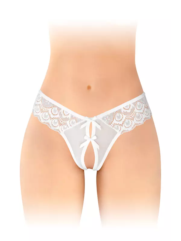 String ouvert Alicia blanc - Fashion Secret