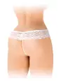 String ouvert Alicia blanc - Fashion Secret