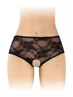 Culotte ouverte noire Amanda - Fashion Secret