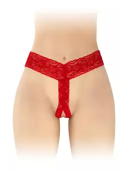 String ouvert Anita rouge - Fashion Secret