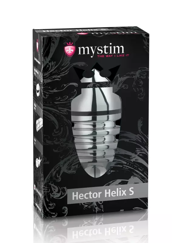 Plug électro-stimulation S Hector Helix - Mystim