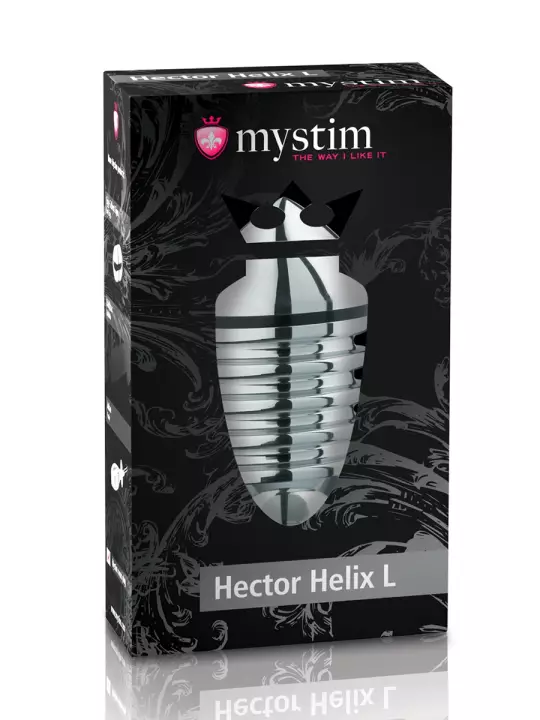 Plug électro-stimulation L Hector Helix - Mystim