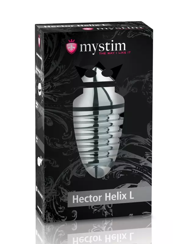 Plug électro-stimulation L Hector Helix - Mystim