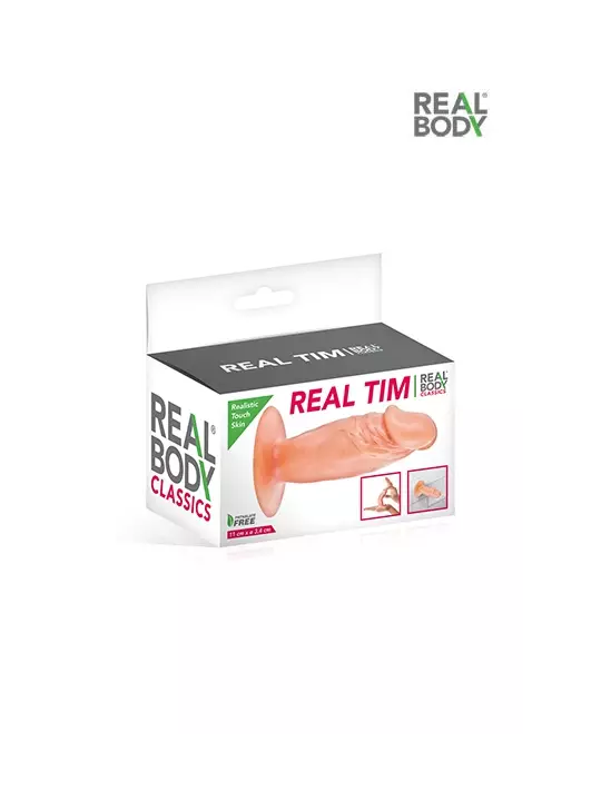 Plug anal réaliste 11 cm - Real Tim