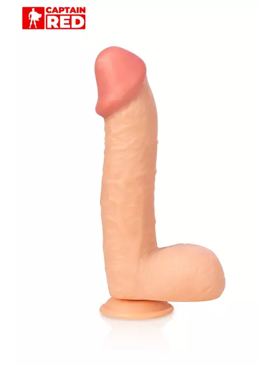 Gode XXL The Super 29 x 6,5 cm - Captain Red Gode XXL The Super 29 x 6,5 cm - Captain Red