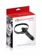 Bâillon double gode black - Fetish Tentation