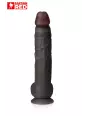 Gode XXL Prodigy Black 32 x 6 cm - Captain Red