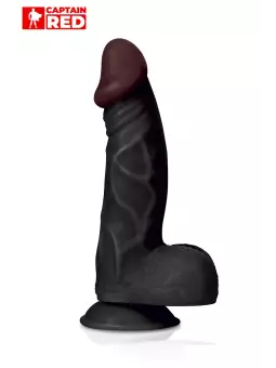 Gode Amazing Black 23 x 5 cm - Captain Red