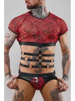 Top à manches courtes & harnais - Regnes