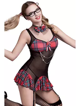 Tenue sexy étudiante  (6 pièces)