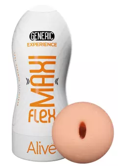 Masturbateur Maxi Flex Généric Experience - Alive