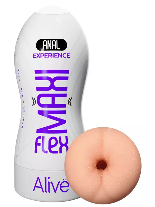 Masturbateur Maxi Flex Anal Experience - Alive Masturbateur Maxi Flex Anal Experience - Alive