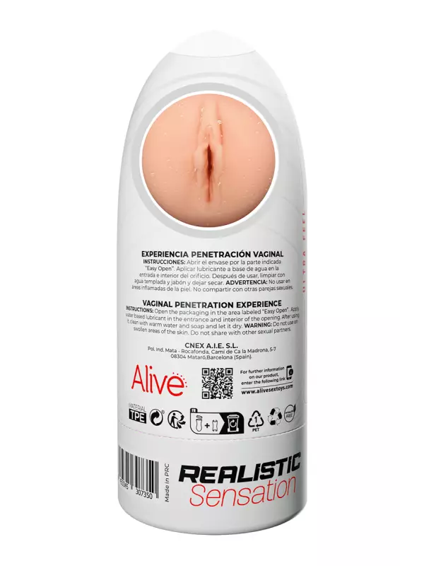 Masturbateur Flex Vaginal Experience - Alive