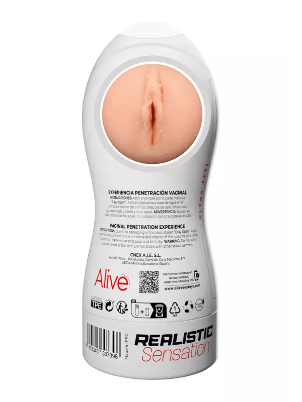 Masturbateur Maxi Flex Vaginal Experience - Alive