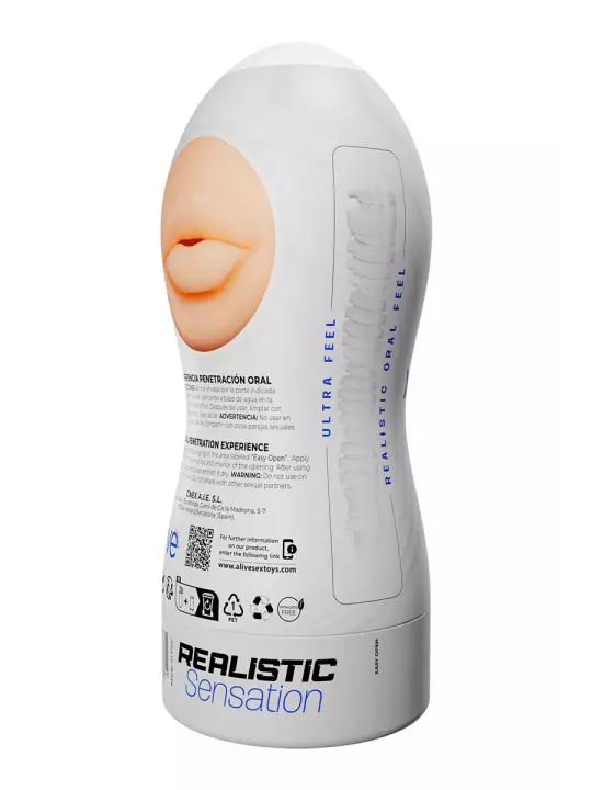 Masturbateur Maxi Flex Oral Experience - Alive Masturbateur Maxi Flex Oral Experience - Alive