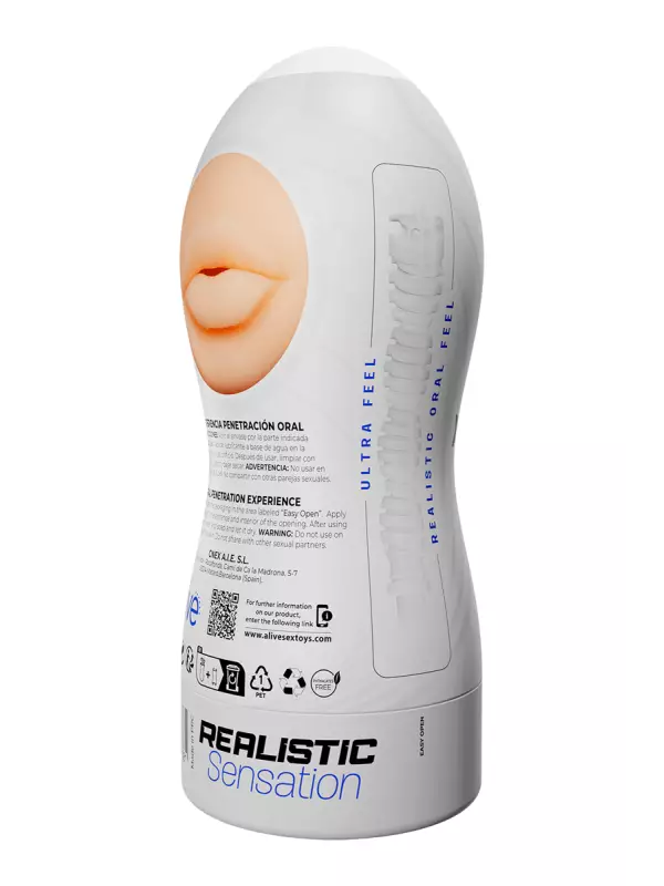 Masturbateur Maxi Flex Oral Experience - Alive