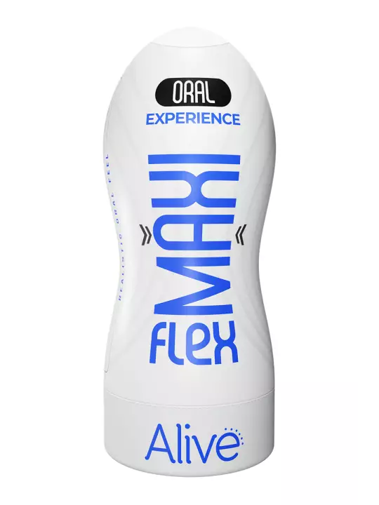 Masturbateur Maxi Flex Oral Experience - Alive Masturbateur Maxi Flex Oral Experience - Alive