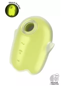 Stimulateur sans contact et vibrant Glowing Ghost yellow - Satisfyer