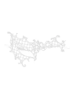 Loup blanc Croissant de lune - Makarade