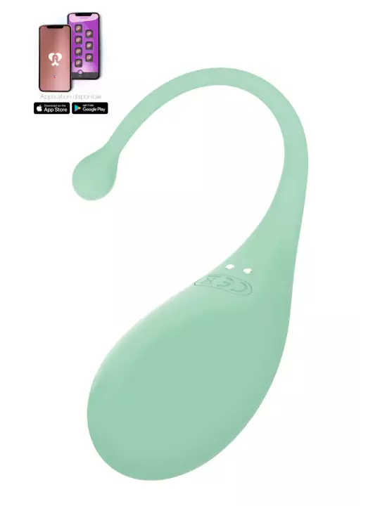 Oeuf vibrant connecté Palpitation vert - Adrien Lastic
