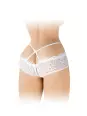 Culotte ouverte blanche Celia - Fashion Secret