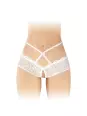Culotte ouverte blanche Celia - Fashion Secret