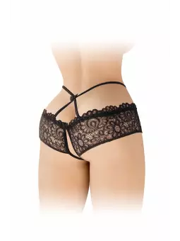 Culotte ouverte noire Celia - Fashion Secret